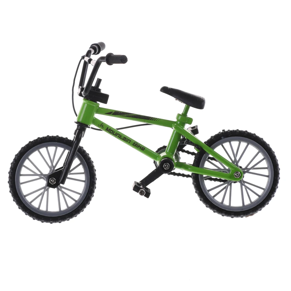 Фото Милые мини-Пальчиковые игрушечные велосипеды BMX горный велосипед BMX Фикси велосипед Скутер для пальца игрушка креативный игровой костюм дл... №5