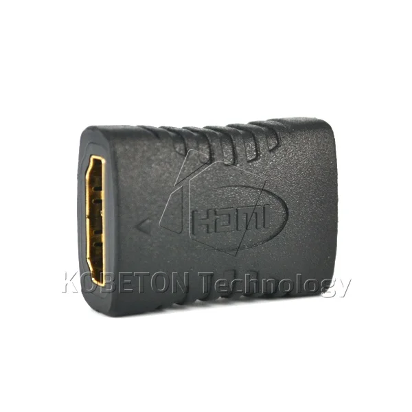 Мини-удлинитель кабеля Kebidumei совместимый с HDMI переходник мама-мама F/F