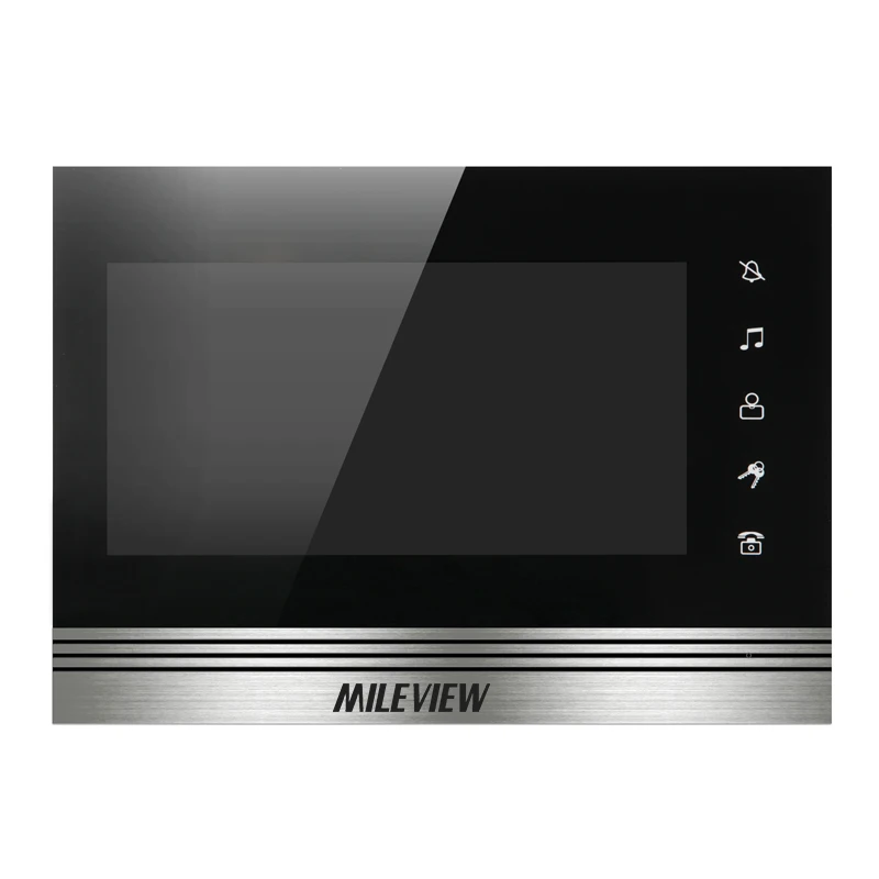 Видеодомофон с 7 дюймовым сенсорным экраном 2 монитора и уличная камера|door phone