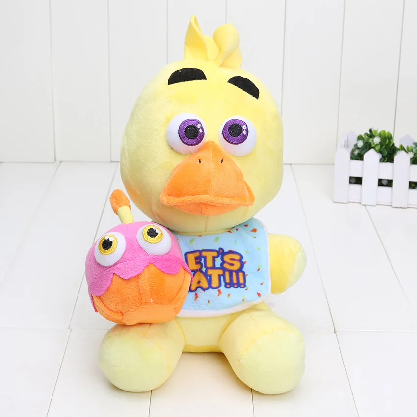 FNAF Mangle Foxy Freddy Fazbear-mu&ntilde;eco de peluche de buena calidad, juguete de 25cm, nuevo-5