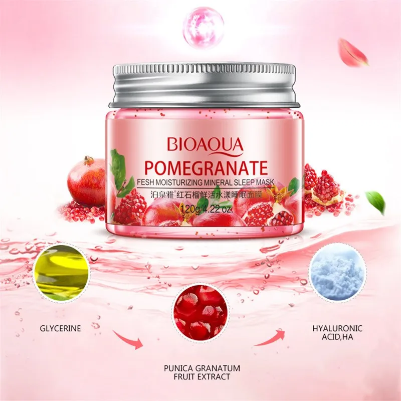 BIOAQUA Fruit Series крем-маска для сна эссенция глубокое увлажнение увлажняющая
