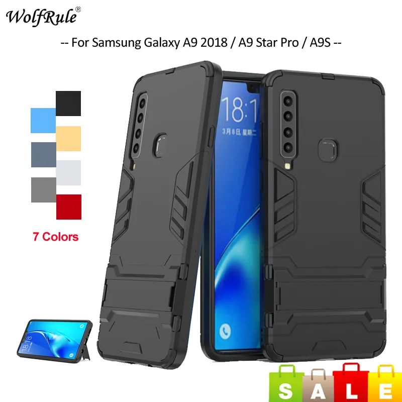Чехол для Samsung Galaxy A9 2018 чехол из ТПУ и поликарбоната бампер телефона Star Pro / A9S 6