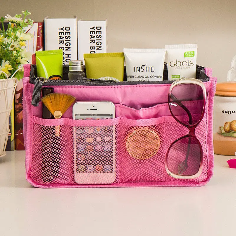 Портативный органайзер для косметики дорожная косметичка туалетных