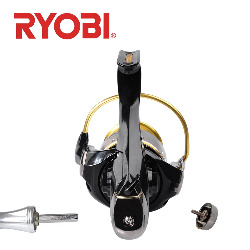 100% оригинальная спиннинговая Рыболовная катушка RYOBI WARRIOR VI с ЧПУ 6000/8000 6 + 1BB