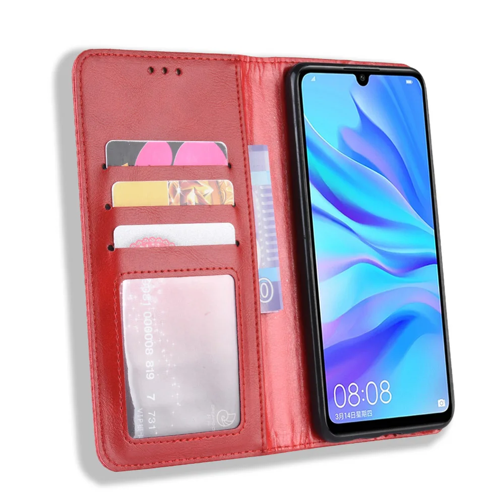 Кожаный флип-чехол для телефона для huawei Honor 20 V20 8x 8a Pro 10i Y6 Y7 Pro P Smart Y9 Y5 карт бумажник на магните чехол shell