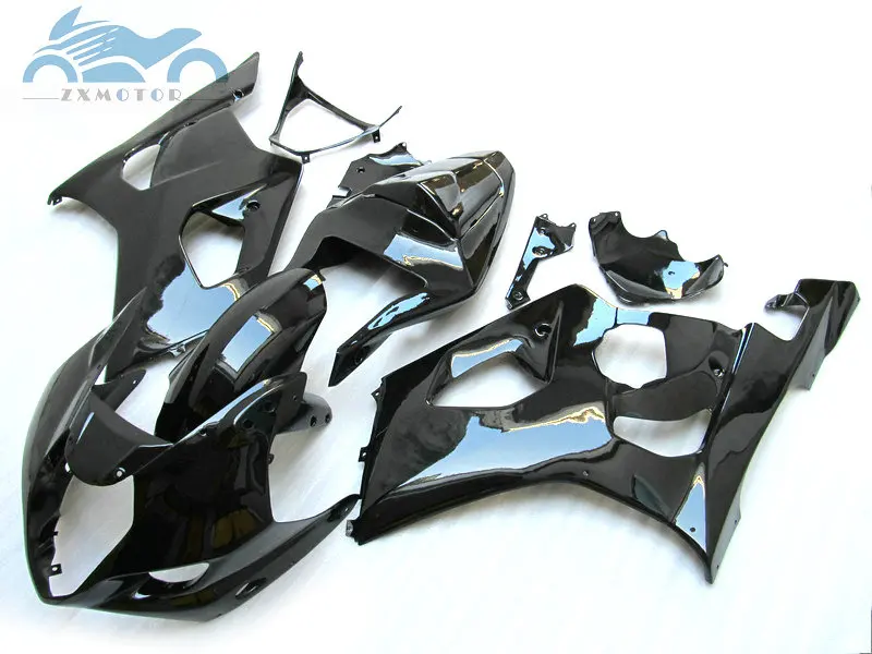 Customized Fairing kits for Suzuki 2003 2004 GSXR 1000 K3 K4 road racing motorcycle fairings 03 04 GSXR 1000 full black BD31