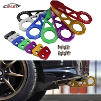 rastp jdm style racing rear tow hook aluminum alloy rear tow hook for honda civic rs th004