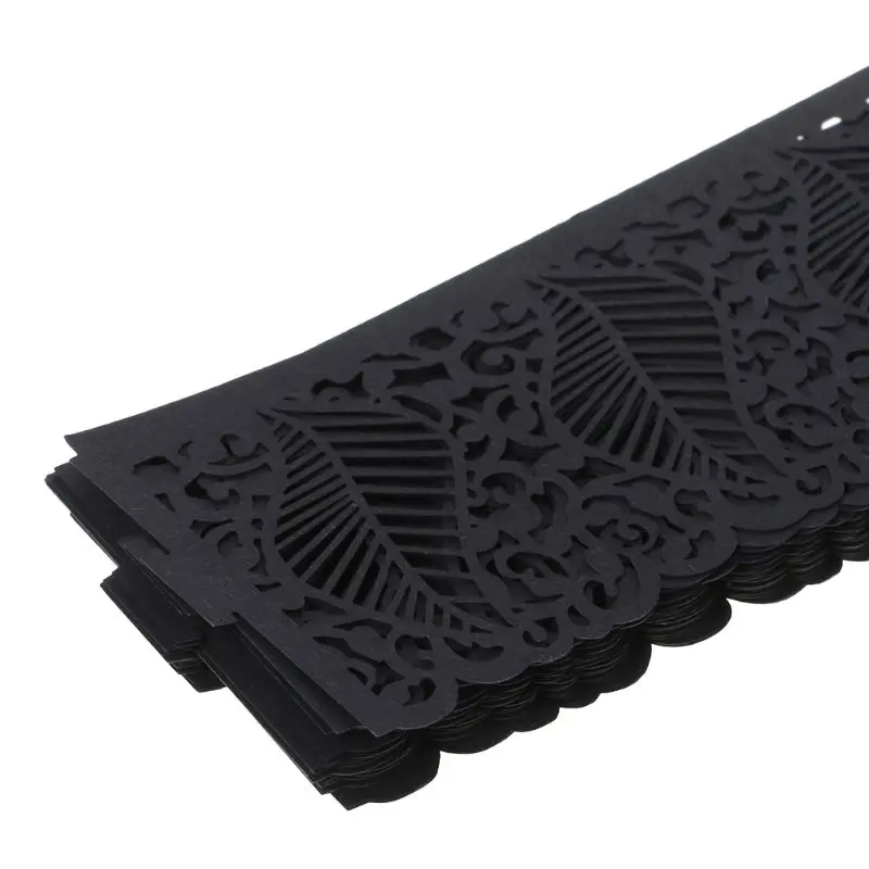 24 шт. бумажный лазерный резак пустотелый чайный светильник абажур для свечи