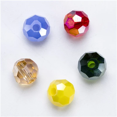 Z101-Ball bead Хрустальные стеклянные бусины для изготовления ювелирных изделий, аксессуары для браслетов, бусины различной формы, бусины-подвески, X4 - Цвет: Z101-Ball bead