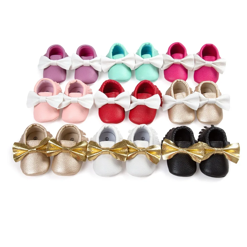 Разноцветные классические кроссовки из искусственной кожи с бантом бабочкой для