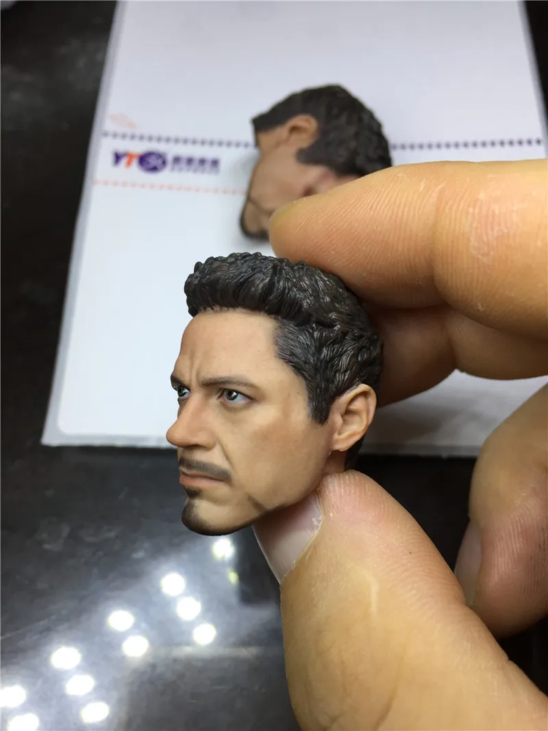 Estartek 1/9 Ironman Tony Head Sculpt для Kingarts MK42 MK43 Фигурка DIY
