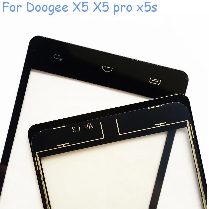 5 дюймов touch Экран Сенсор Для Doogee X5 Сенсорный экран планшета спереди Стекло Панель