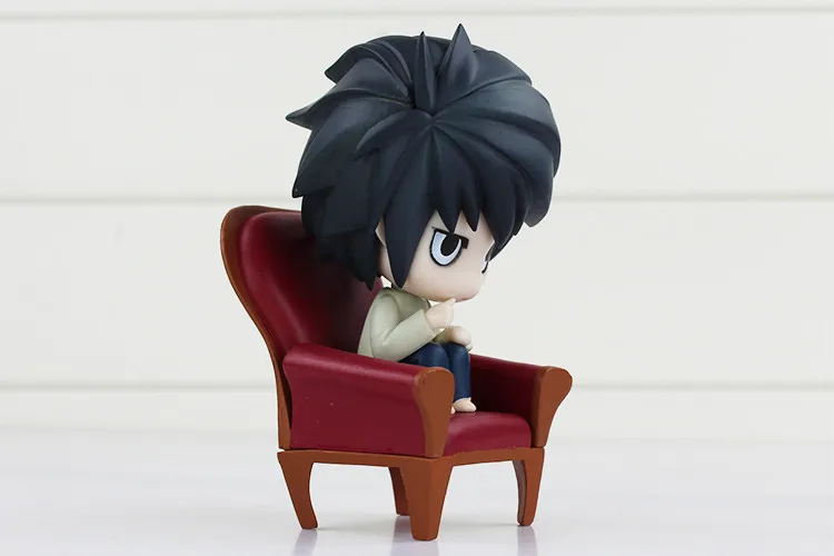 Аниме DEATH NOTE ПВХ фигурка игрушки Nendoroid 17# L Lawliet 10 см Версия Модель Куклы для детей