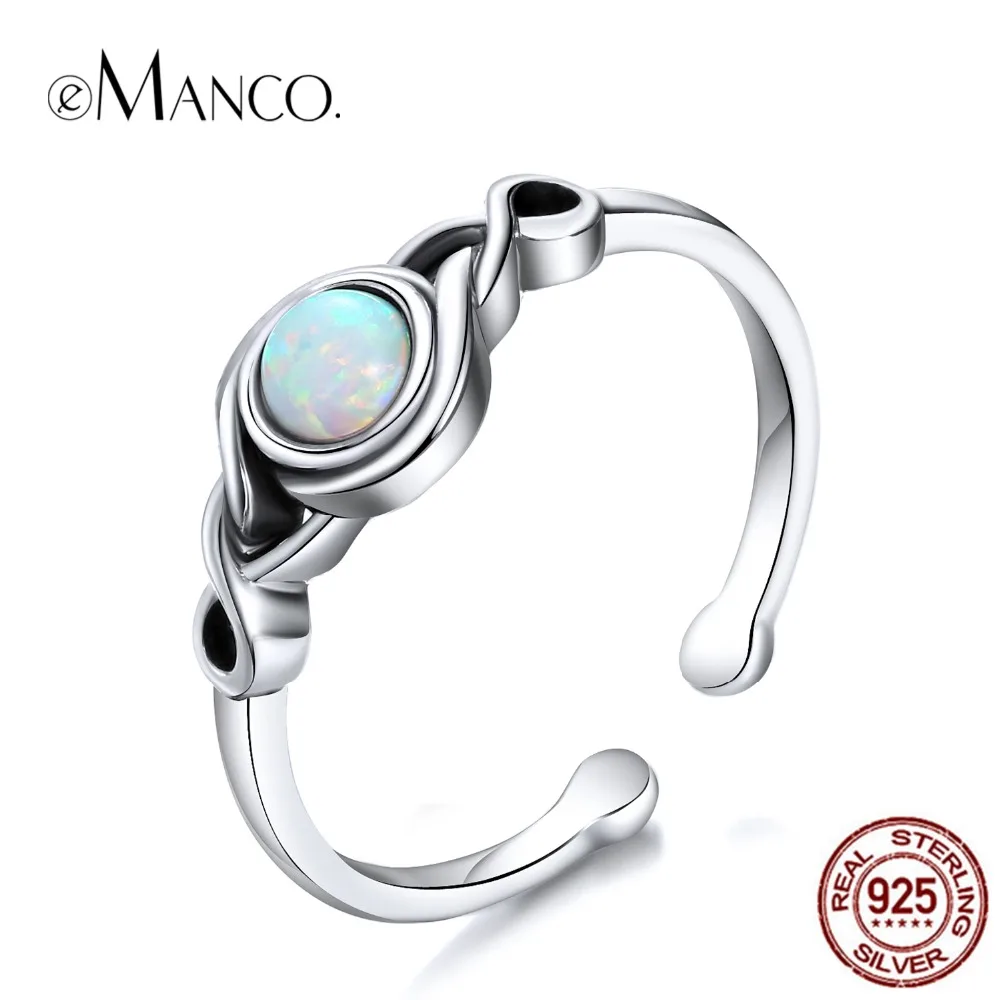 EManco Perfect серебряное кольцо 925 пробы богемное в форме короны милое красочное