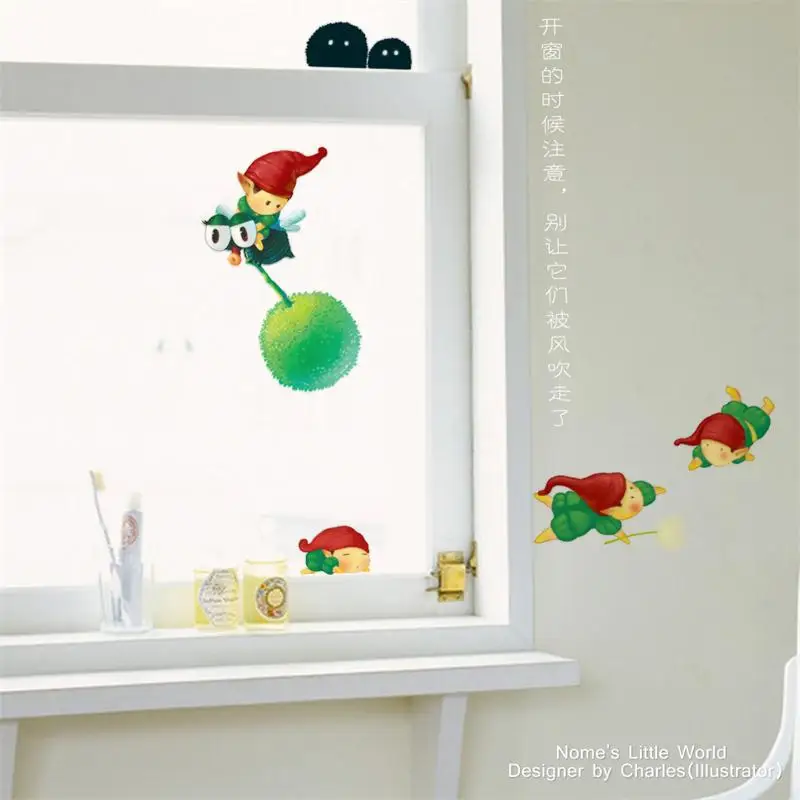 Оригинальный новый дизайн Настенная Наклейка Nome's Little World домашний