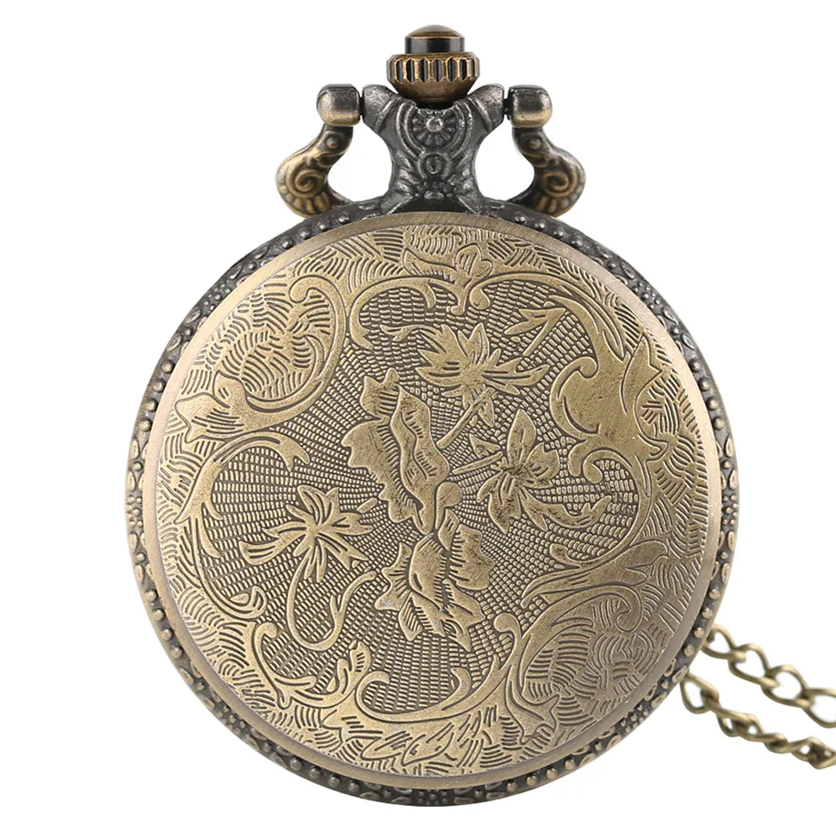 Ретро прагские астрономические часы ожерелье для мужчин и женщин унисекс Карманные часы Подвеска друзья Подарочные Кварцевые часы с цепочкой