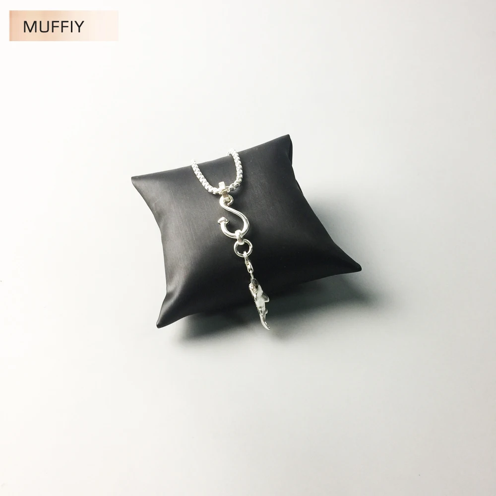 Серебряный Шарм переноска для рыболовных крючков европейский стиль карма