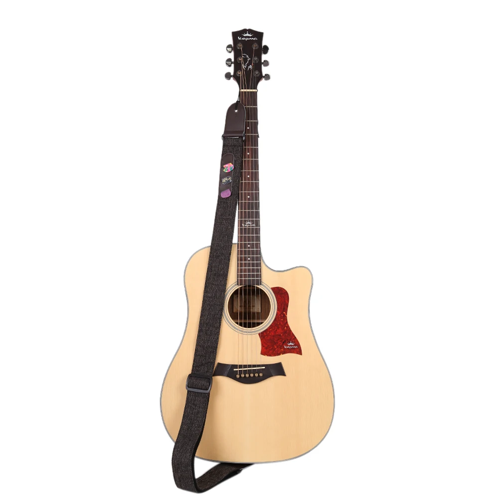 

1pc Guitar Belt Strap Adjustable Electric Guitar Strap Guitar Pick Holders Acoustic Guitar Bass Strap Belt