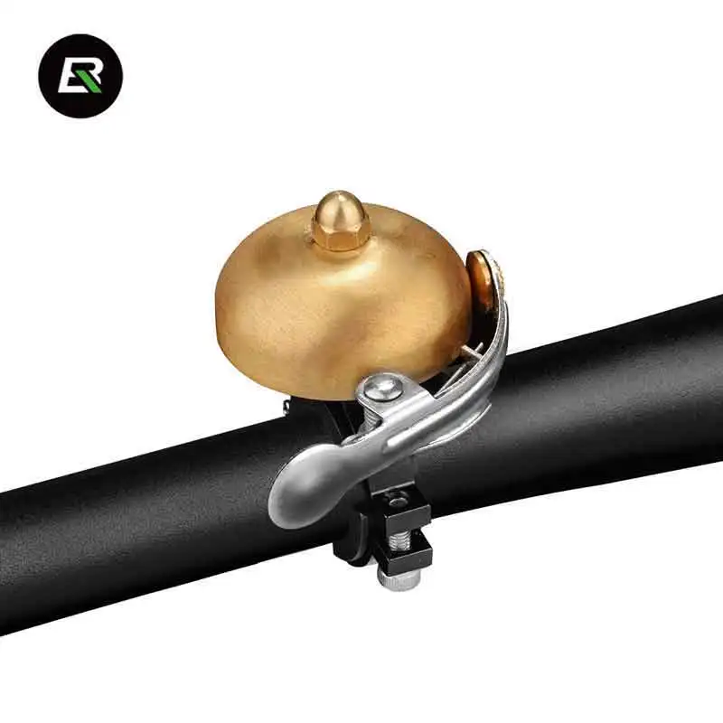 Copper2 ROCKBROS велосипедный звонок из нержавеющей стали, большое звуковое кольцо для велосипеда, Классический велосипедный рог, MTB велосипедный звонок, велосипедный звонок, аксессуар для велосипеда - Цвет: Copper2