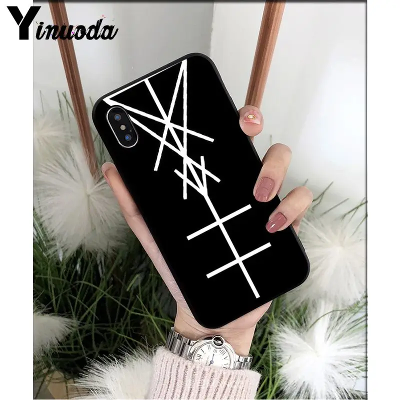 Yinuoda Мэрилин Мэнсон DIY печать рисунок чехол для телефона оболочка для Apple iPhone 8 7 6 6S Plus X XS MAX 5 5S SE XR чехол