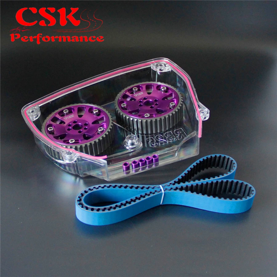 Шкив кулачка + ремень ГРМ прозрачная крышка подходит для Nissan Skyline R32 R33 GTS RB25DET