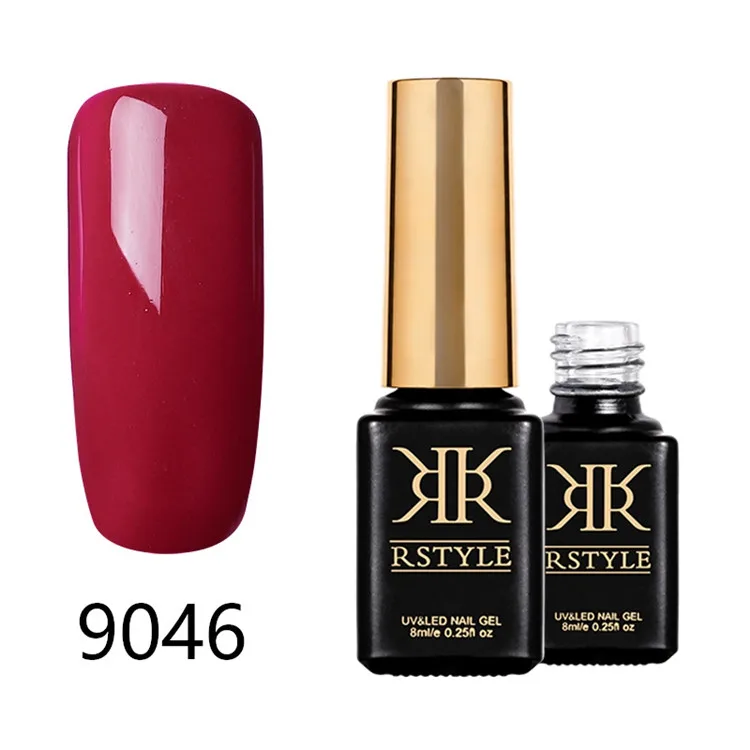 RSTYLE лак для ногтей Soak Off Гель-лак для ногтей 8 мл 9062-9031 УФ-гель лак для ногтей Nail Art гель-лак Semi стойкий лак - Цвет: SC9046