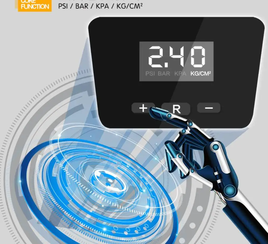 EANOP TPMS Давление монитор 120W автомобильных шин 12/24V Вход светодиоды на шину мониторинг в реальном времени PSI Бар кПа кг/см
