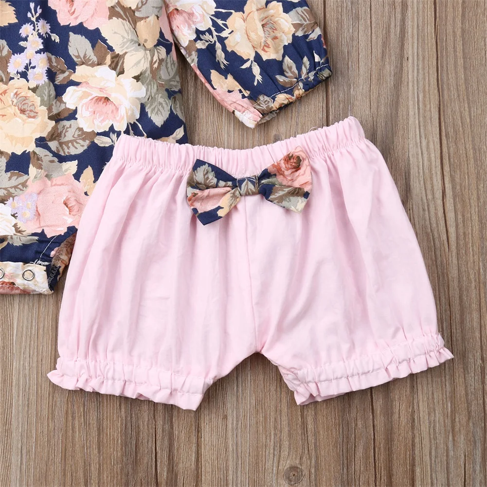 2019 брендовая одежда с цветочным принтом для новорожденных девочек боди длинными