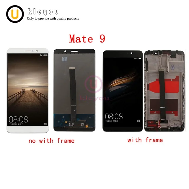 Для Huawei Mate 9 ЖК дисплей и сенсорный экран с рамкой в сборе Ремонт Часть 5 дюймов для