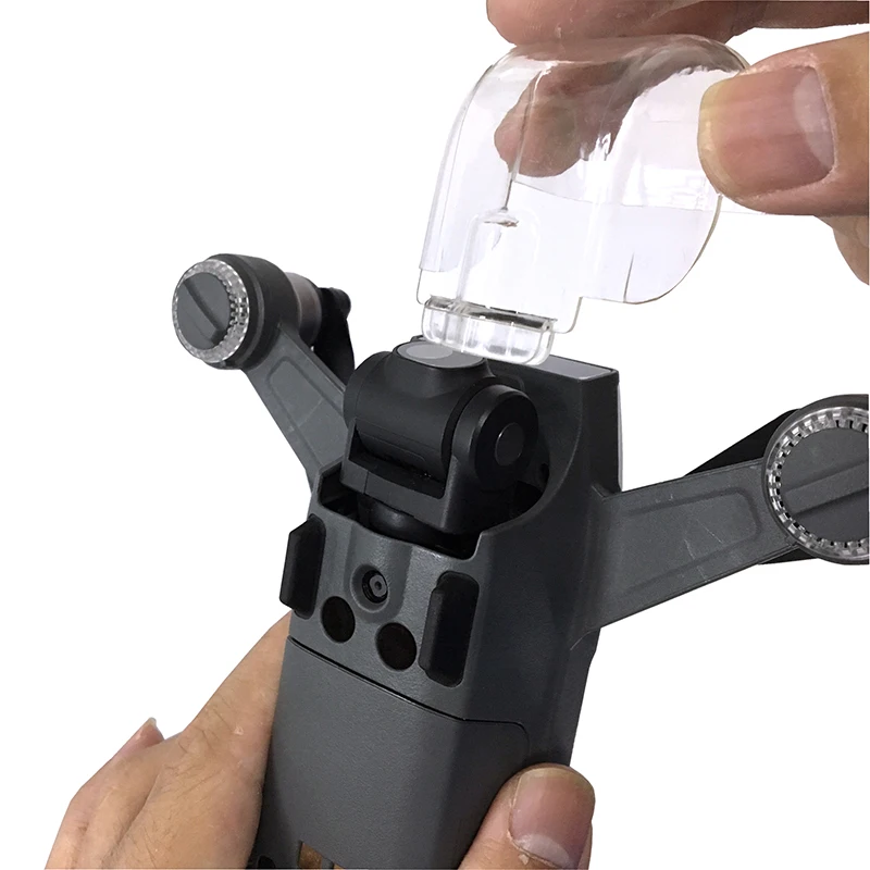 Защитная крышка для объектива камеры для DJI Spark Drone Gimbal Guard Передняя 3D сенсорная система Пылезащитная крышка запчасти
