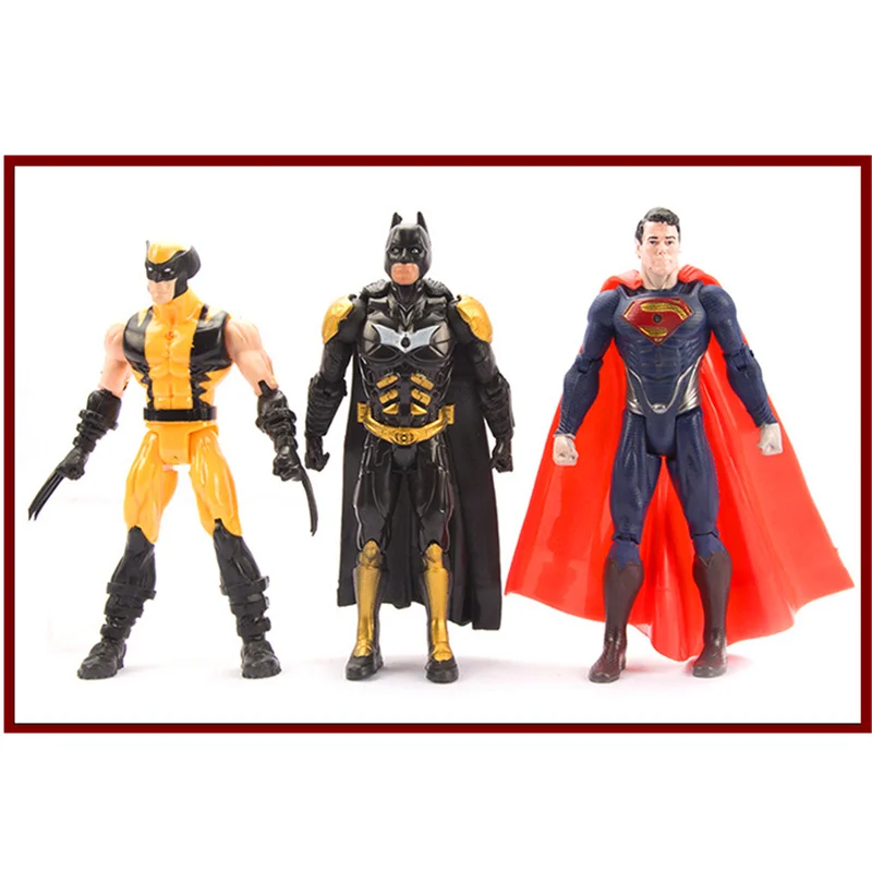 Мстители 3 Бесконечность войны подвижный шарнир супер герой со светом фигурка