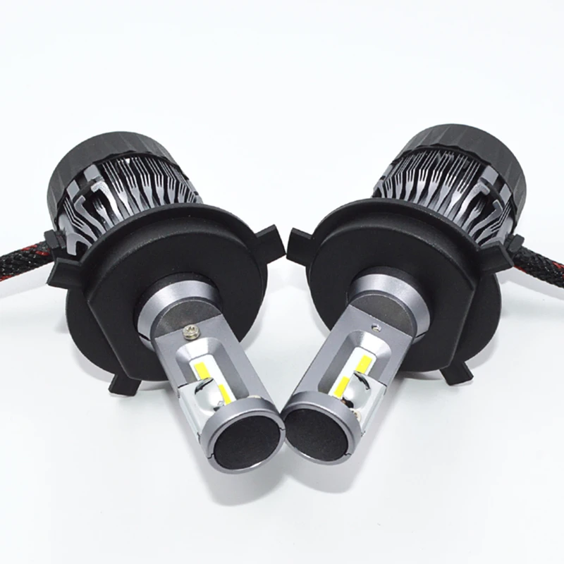 Лампа для автомобильных фар H4 led HB2/9003 Hi/Lo H7 H11 9005 HB3 9006 HB4 60 Вт 6500 лм | Автомобили и