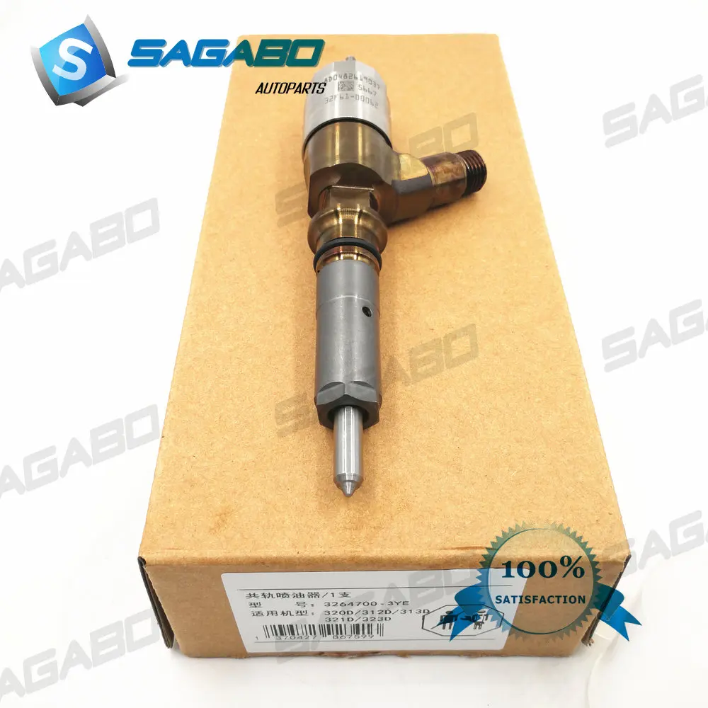 

6 PCS 3264700 Injector Common Rail Injection 326-4700 FOR CAT Diesel Fuel Injector 326 4700 Made in china