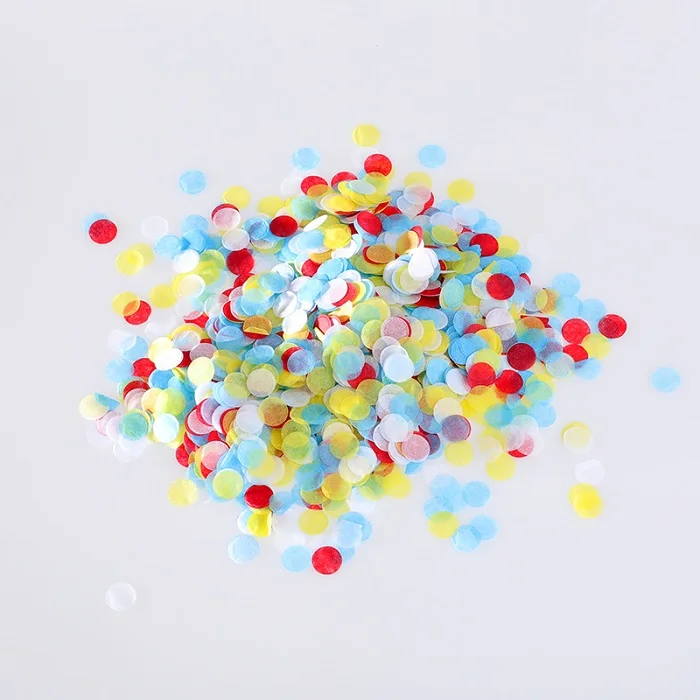 confetti 3 10 г/пакет 1 см DIY бумажный круглый разброс воздушный шар "Конфетти" День рождения Свадебная вечеринка украшения красочные прозрачные латексные конфетти поставки - Цвет: confetti 3
