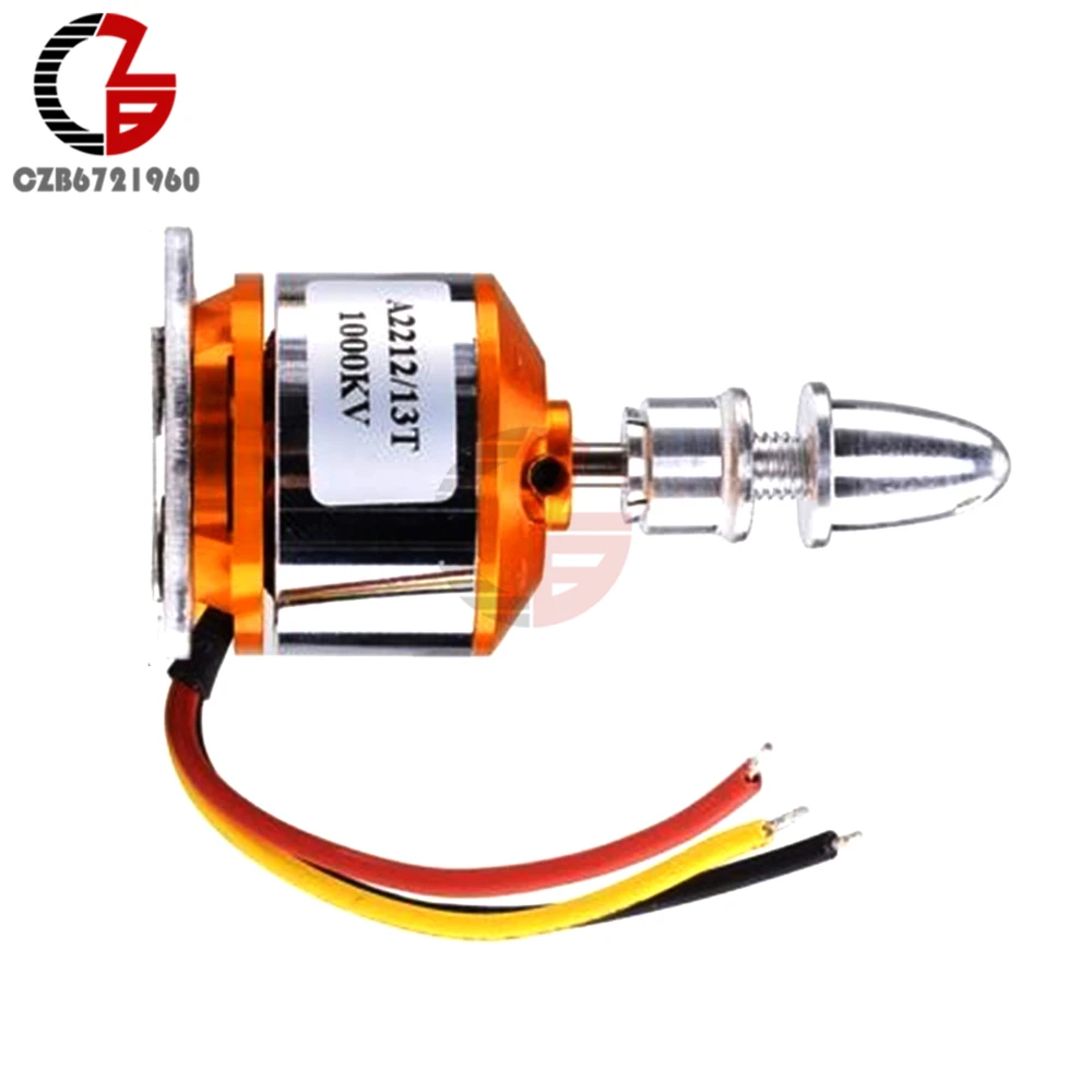 A2212 1000Kv бесщеточный беспилотный мотор с внешним ротором для самолета вертолета