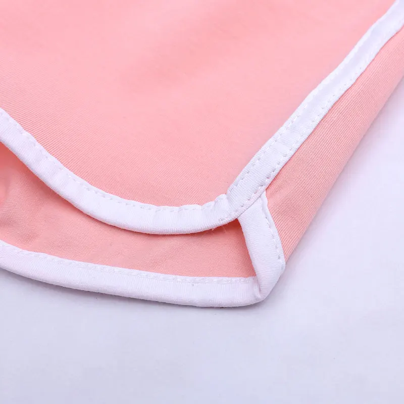 Хлопковый комплект одежды для маленьких девочек топ Детская летняя одежда