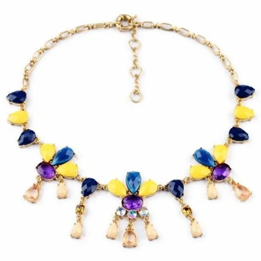 Fashion 2014 New Arrival Multicolor Bohemia water droplets Choker Statement Necklace &amp Pendant For Women | Украшения и