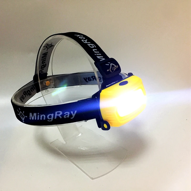 MINGRAY новые светодиодные фары AAA 3 Вт COB лидер продаж мини-фары пластиковый фонарик