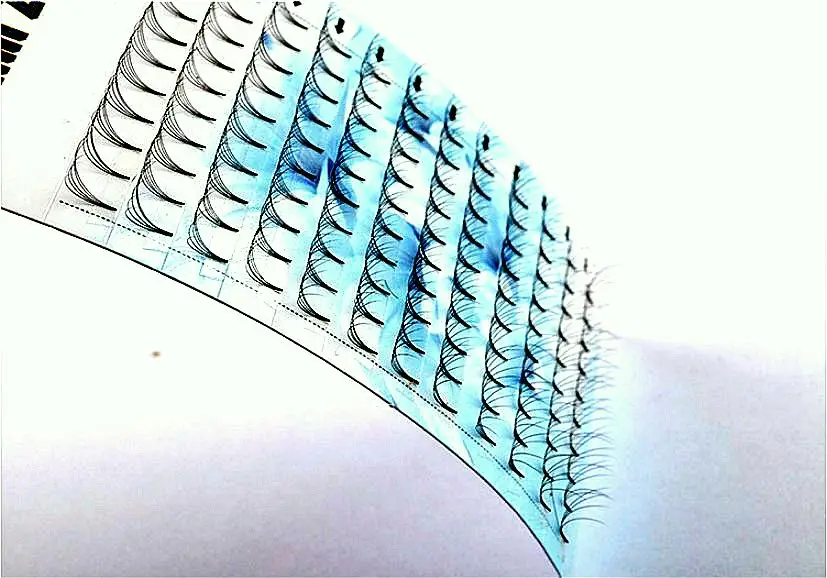 3D/4D/5D/6D русский объем фальшь ресницы расширение коротких предварительно сделанные вентиляторы C/D искусственная норка индивидуальный ресниц расширения