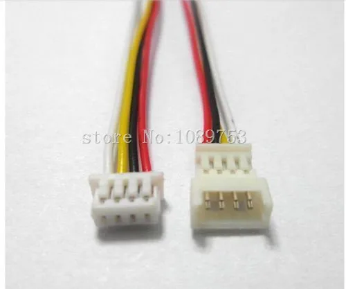 50 пар Micro JST 1 25 4 контактный штекер и гнездо разъем с проводами кабелей|4-pin jst|plug