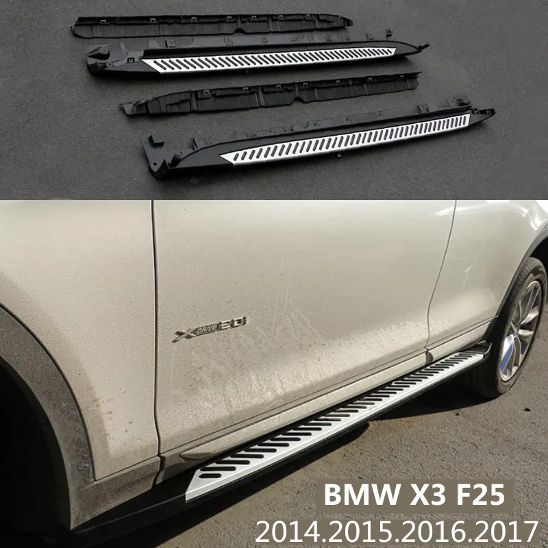 Для BMW X3 F25 2014.2015.2016.2017 автомобильные беговые доски Автомобильные Боковые