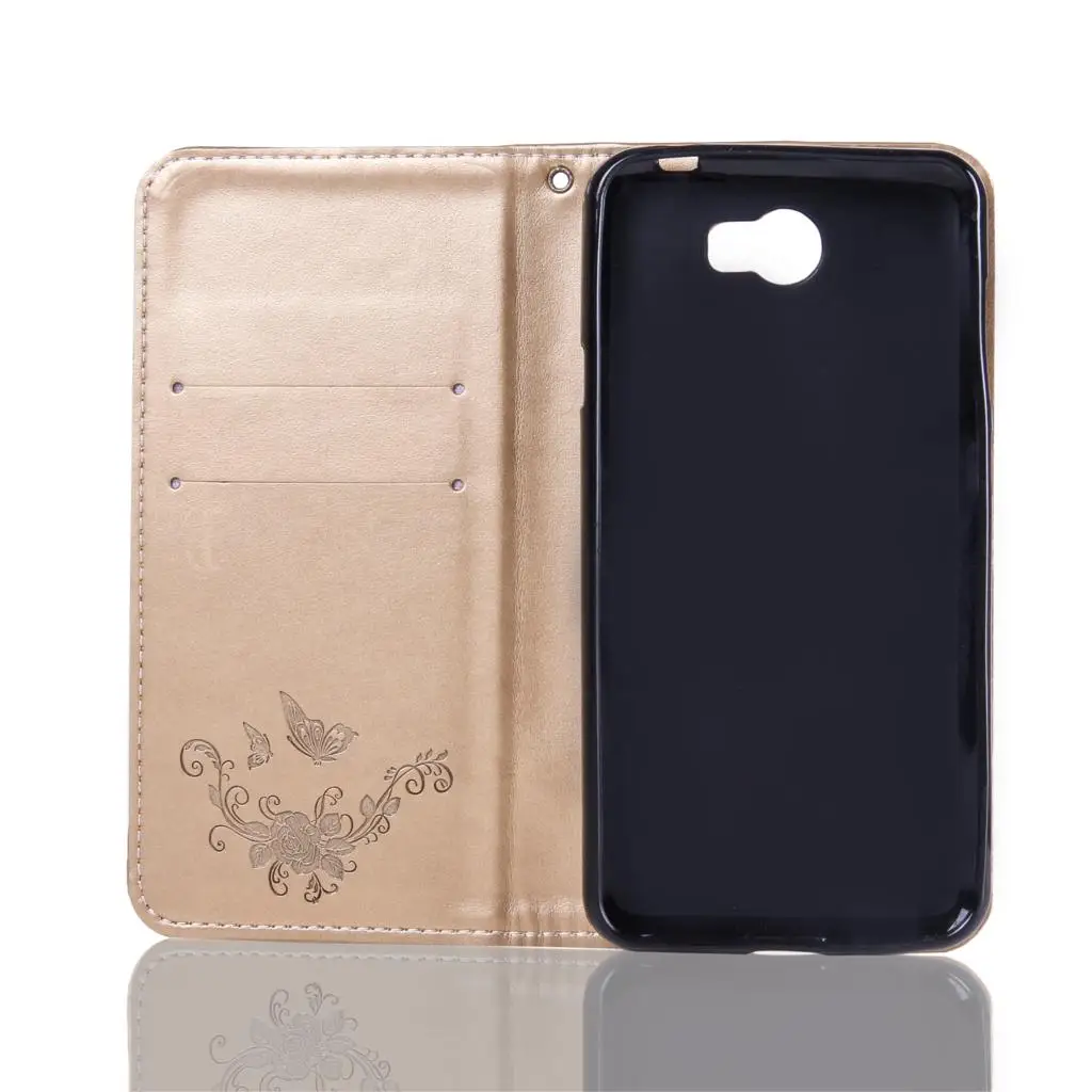Роскошный футляр для телефона Funda для huawei Y5 2/huawei Y5 II Lte откидная крышка кошелек Кожаные сумки кожа для huawei Y5II чехол s чехол сумка