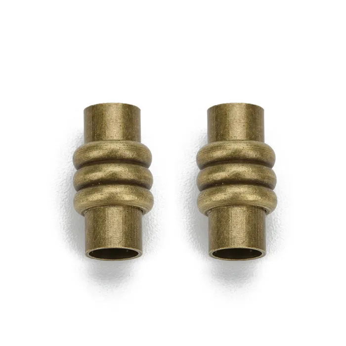Antique Bronze F7682 Fostfo 5 шт./лот Магнитная застежка крючки ювелирные изделия застежки концевые колпачки Ожерелье Браслеты застежка Разъемы для изготовления ювелирных изделий - Цвет: Antique Bronze F7682