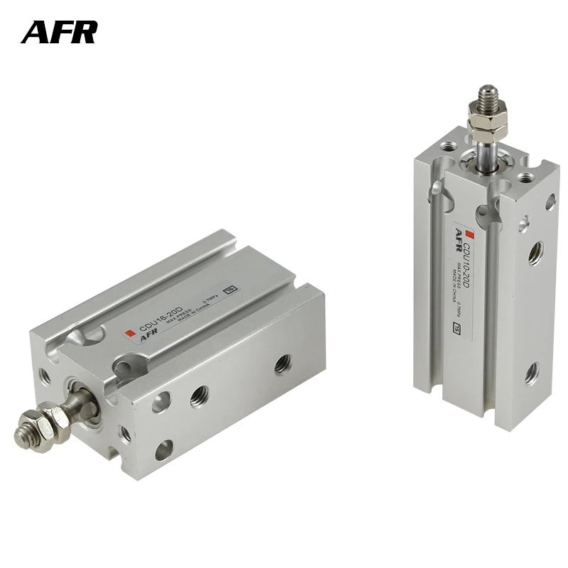 SMC TYPE CDU16 CU16 series Free Mount Cylinder Double Acting Single Rod Bore 16mm-5 to 50mm CDU16-5D/10D/15D/20D/25D/30D/40D/50D |