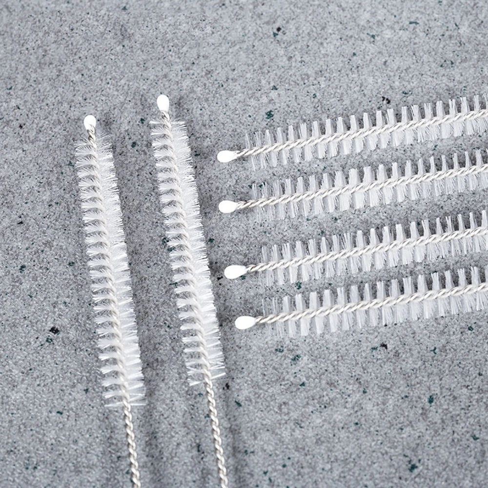 10 шт./компл. Питьевая солома щетка в виде рыбки фотощетка бутылке с всасывающей