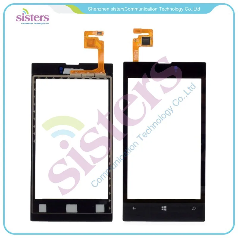 10 шт./лот оптовая продажа высокое качество сенсорный экран дигитайзер для Nokia Lumia
