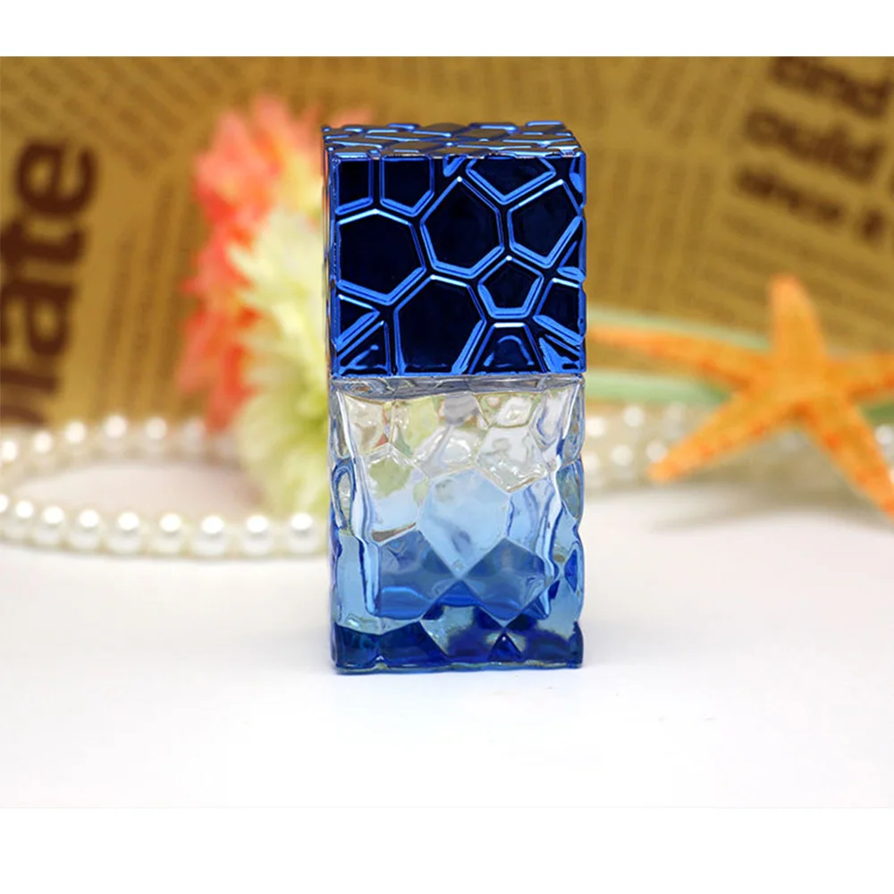 Square 30ml Spray Bottles Portable Perfume Atomizer Refillable Glass colorful parfum bottle Travel empty cosmetic container | Красота и