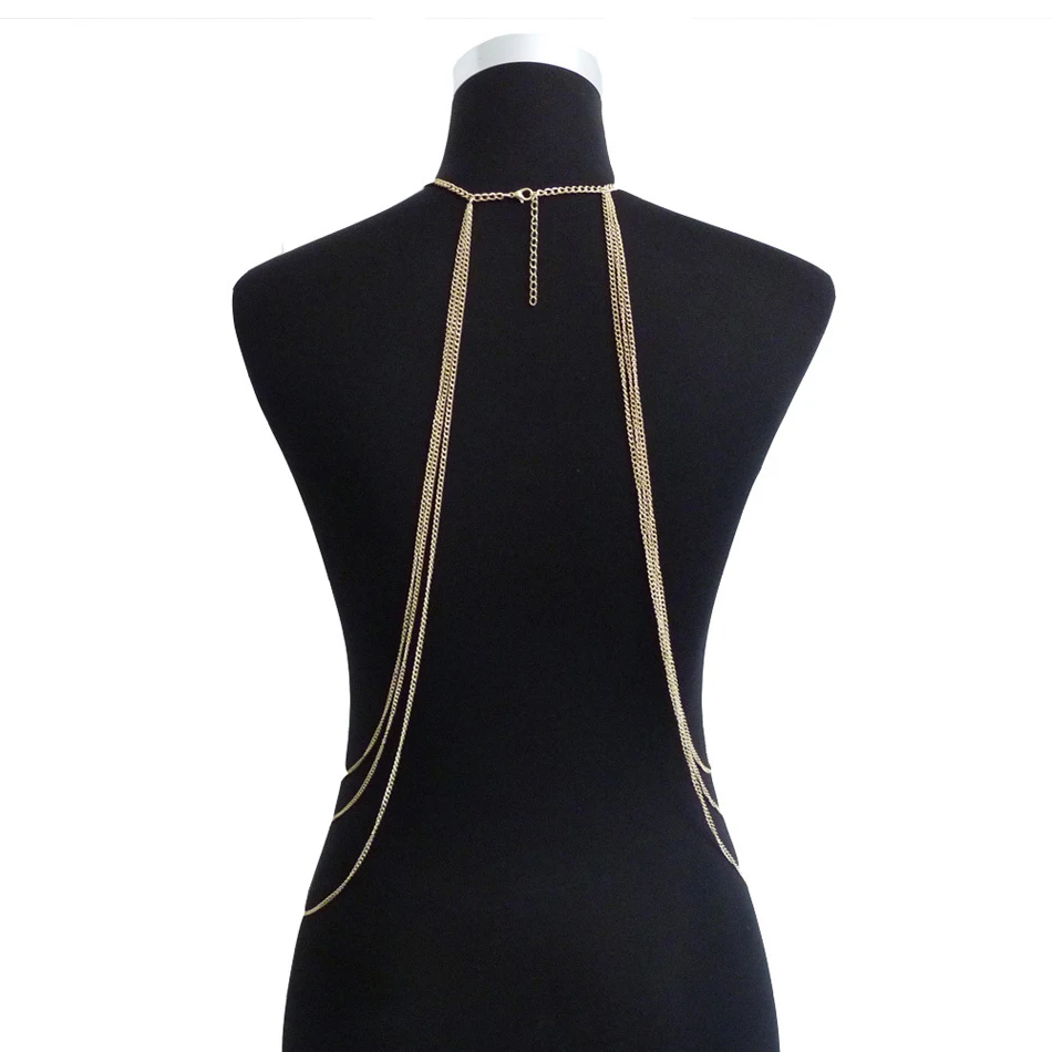 Модная Геометрическая треугольная металлическая подвеска кисточка золотого