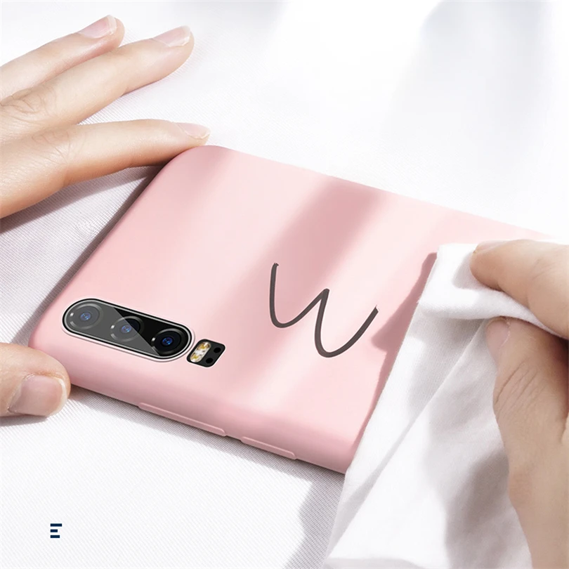 Противоударный чехол для телефона Huawei P30 Pro P20 Lite P Smart 2019 жидкостный Мягкий