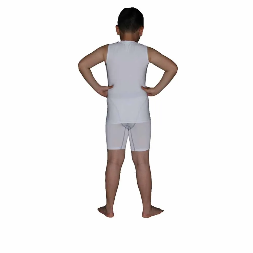 Повседневные комплекты нижнего белья для мальчиков майки и шорты быстросохнущие